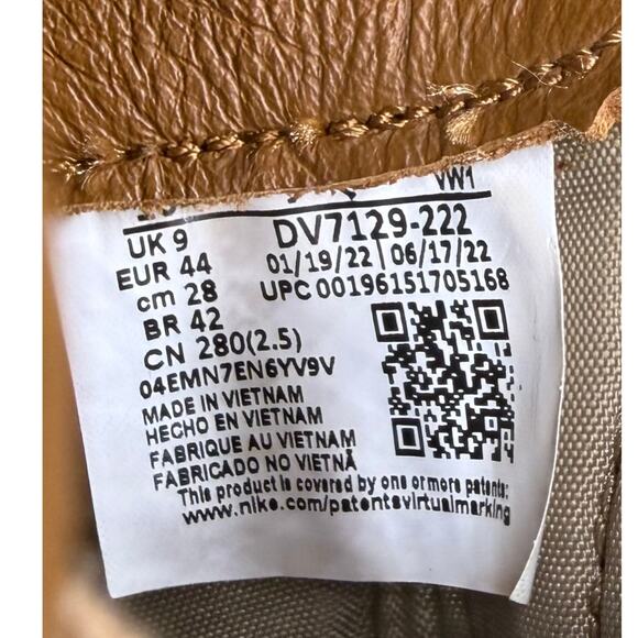 Nike Air Jordan 2 Retro Low Two 18 Rocky Tan Brown-Brit Tan Sz 10 [DV7129-222] main image 5
